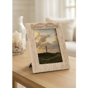 Mauro Ferretti Fotorámik "Píšťava" 15x20 cm béžový s vlnitým vzorom