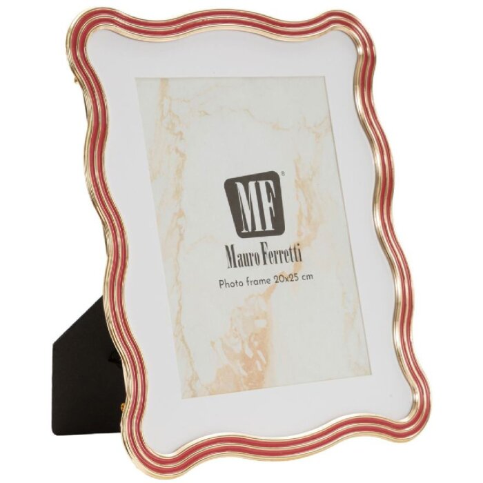 Mauro Ferretti Fotorámik „Elizabeth“ 20x25 cm, červeno-zlatý, zink a sklo