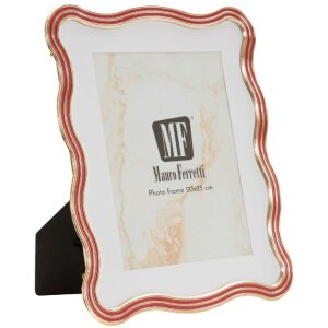 Mauro Ferretti Fotorámik „Elizabeth“ 20x25 cm, červeno-zlatý, zink a sklo
