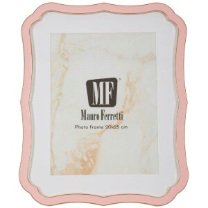 Mauro Ferretti Fotorámik "Margot" 20x25 cm, ružový s zlatými akcentmi