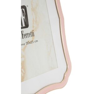 Mauro Ferretti Fotorámik "Margot" 20x25 cm, ružový s zlatými akcentmi