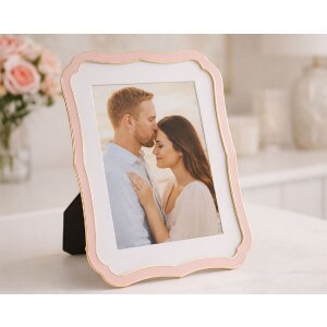 Mauro Ferretti Fotorámik "Margot" 20x25 cm, ružový s zlatými akcentmi