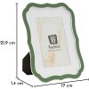 Mauro Ferretti Fotorámik "Margot" 15x20 cm, zelený s zlatými akcentmi, zink a sklo