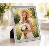 Mauro Ferretti Fotorámik "Juliette" 20x25 cm svetlomodrý s vlnitým okrajom