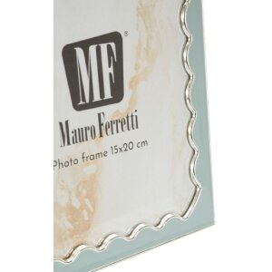 Mauro Ferretti Fotorámik „Juliette“ 12,5x17,5 cm, hellmodrý s strieborným zdobením