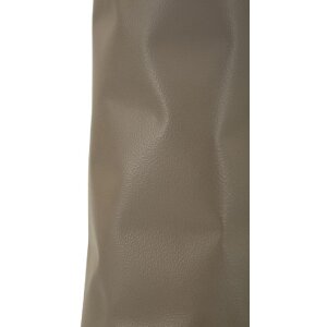 Mauro Ferretti Váza „Norimberga“ 16x20x50 cm, kremová, kov, textúrovaný povrch, industriálny štýl