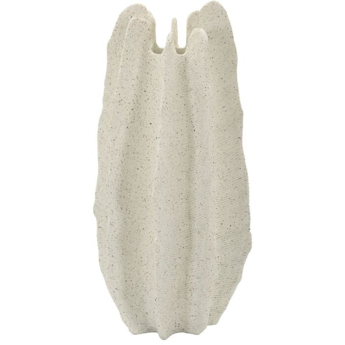 Mauro Ferretti Váza "Ester" Ø23x50 cm, skulptúrna polyresinová váza s prirodzenou textúrou