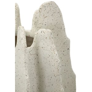 Mauro Ferretti Váza Ester 26x40 cm prírodná/krémová