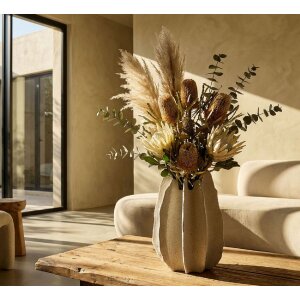 Mauro Ferretti Váza Ester 26x40 cm prírodná/krémová