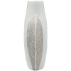 Mauro Ferretti Váza „Ho Chi Minh“ 35x13,5x37,5 cm Biela z káli