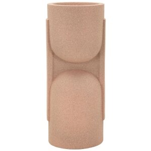 Mauro Ferretti Stojan na kvetinové misky „Nui“ 38x36x91 cm, červený, polyresin