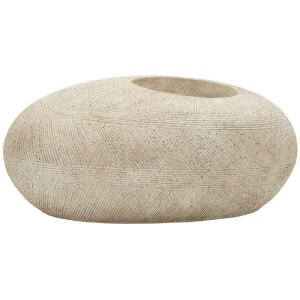 Mauro Ferretti Pflanzgefäß STONE für den Außenbereich Grau 78.5x56x33.5cm