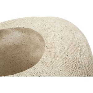 Mauro Ferretti Pflanzgefäß STONE für den Außenbereich Grau 78.5x56x33.5cm