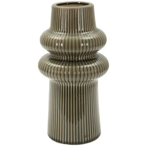 Mauro Ferretti Váza HARMONY Keramická Zelená 13x25cm