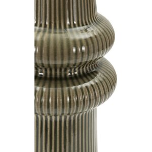 Mauro Ferretti Váza HARMONY Keramická Zelená 13x25cm