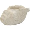 Mauro Ferretti Váza SHELL SAND Béžová 35x23x18cm – MGO, morská šťavuľa, piesková textúra