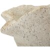 Mauro Ferretti Váza SHELL SAND Béžová 35x23x18cm – MGO, morská šťavuľa, piesková textúra