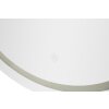 Mauro Ferretti zrkadlo LED SIMPLE Oval 60x80 cm strieborné