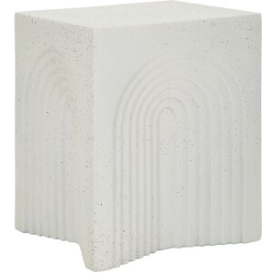 Mauro Ferretti Beistelltisch ARC Creme 40.5x40.5x50.5cm