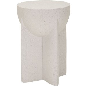 Mauro Ferretti Beistelltisch History Ø33,5x48,5 cm Creme