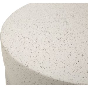 Mauro Ferretti Beistelltisch History Ø33,5x48,5 cm Creme