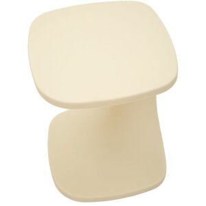 Mauro Ferretti Beistelltisť Ibiza biely 42x42x52 cm z plastu