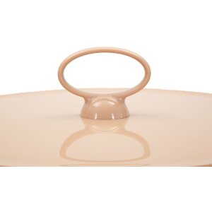 Mauro Ferretti Beistelltisch Iris Rosa Ø44x43 cm Kunststoff