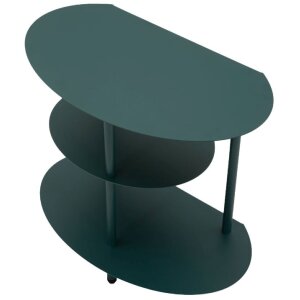 Mauro Ferretti Nachttisch Saturn Ottanio 49,5x27,5x49,5 cm Metall