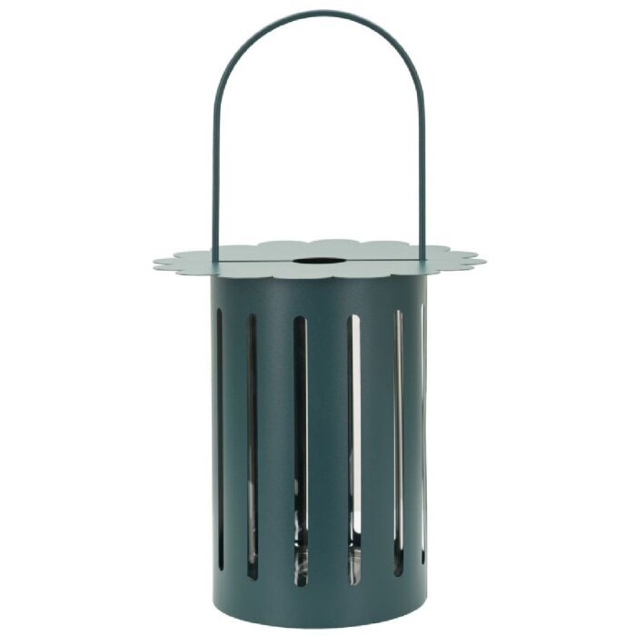 Mauro Ferretti Lampion Saturno Ottanio 24x43 cm kov/sklo