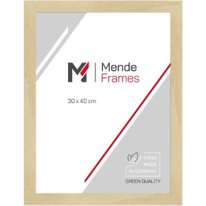 MendeFrames H980 drevený rámový rám s hlbokým profílom, prírodná/biela/čierna, 55 mm