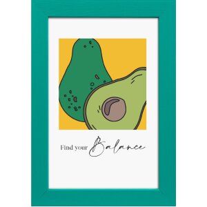 Goldbuch Lunaro – drevený fotorámik s rovnomenným profilom, 3 veľkosti a živé farby