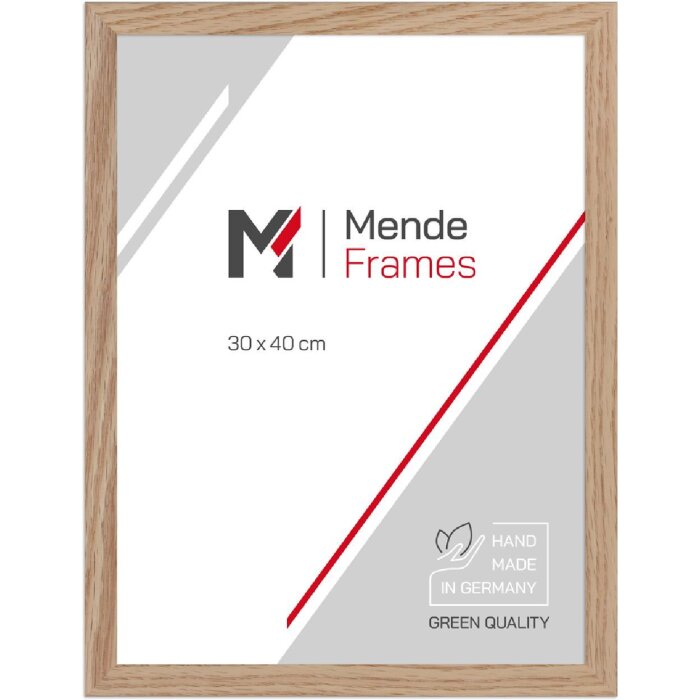 MendeFrames Dreťový rámok 960 dub 15x21 cm s múzejným sklom