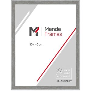 MendeFrames drevený rám H790 Strandový dům – biely, sivý, hnedý, 10x10-70x100