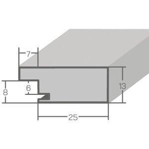 MendeFrames H750 fotorámik z masívneho dreva s plochým profilom 3,2 cm