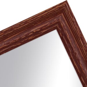 MendeFrames H740 stenový zrkadlový rám v štýle Shabby-Chic z masívneho dreva, 3,9 cm profil