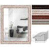 MendeFrames H740 stenový zrkadlový rám v štýle Shabby-Chic z masívneho dreva, 3,9 cm profil