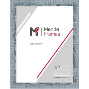 MendeFrames Bilderrahmen H720 Landhaus-Stil 30x60 cm grau...