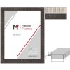 MendeFrames H710 Fotorámik Shabby-Chic z masívneho dreva, hnedom a kremovom, 10x10-50x70 cm