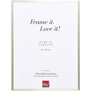 Effect B1 záchranný fotorámik Alu Serie 2 – hranatý, strieborný, čierny, šampon, 10 mm