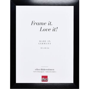 Effect A1 Bezpečnostný rám Profil S3, hliník 30 mm, čierny / strieborný