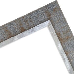 MendeFrames H670 Industrial – štýlový fotorámik s hrubým dreveným profilom 40 mm, sivá/taupe
