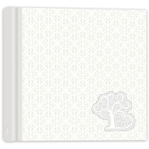 ZEP Kommunion Fotoalbum weiß 24x24 cm 40 Seiten buchgebunden