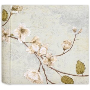 ZEP Fotoalbum Jardin creme 24x24 cm 40 Seiten mit...