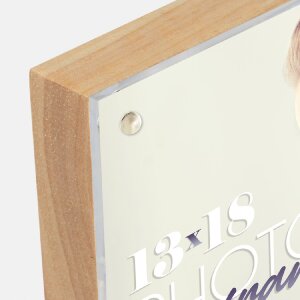 ZEP Akrylový fotorámik Clark natur – magnetický záver, 3 veľkosti