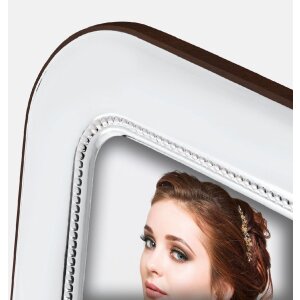 ZEP Monreale – strieborný fotorámik s podstavcom, veľkosti 10x15, 13x18, 15x20 cm