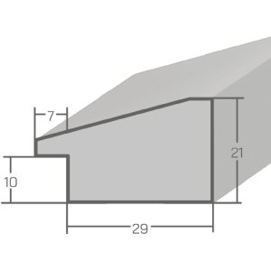 MendeFrames H640 Shabby-Chic fotorámik z masívneho borového dreva v 7 farbách, viac rozmerov