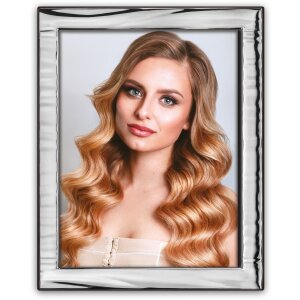 ZEP Grosseto – strieborný fotorámik s dreveným rámom 10x15 cm / 13x18 cm