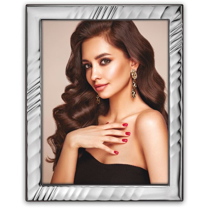ZEP Peschici Portrétový rámový rám v striebornej farbe 10x15 cm & 13x18 cm