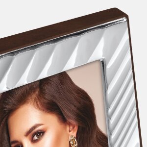 ZEP Peschici Portrétový rámový rám v striebornej farbe 10x15 cm & 13x18 cm