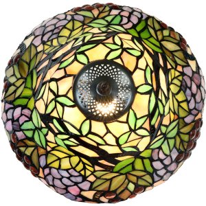 Stojacia lampa v Tiffanyho štýle farebná Ø 30x48 cm